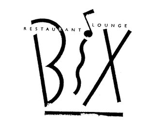 RESTAURANT LOUNGE BIX