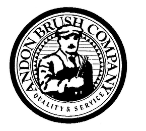 ANDON BRUSH COMPANY QUALITY & SERVICE