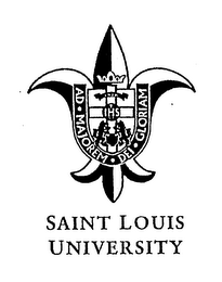SAINT LOUIS UNIVERSITY AD MAJOREM DEI GLORIAM IHS 1818