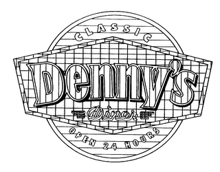 DENNY'S DINER CLASSIC OPEN 24 HOURS