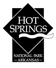 HOT SPRINGS NATIONAL PARK ARKANSAS