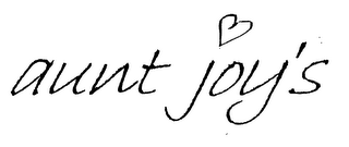 AUNT JOY'S