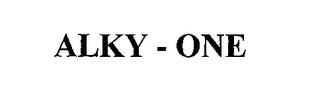ALKY - ONE