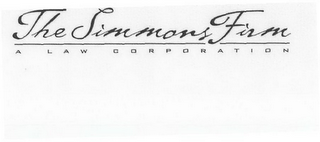 THE SIMMONS FIRM A LAW CORPORATION