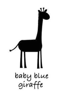 BABY BLUE GIRAFFE