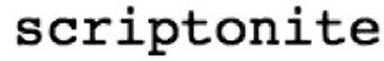 SCRIPTONITE