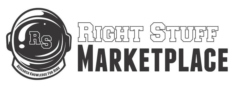 RS RESEARCH KNOWLEDGE FOR HIRE RIGHT STUFF MARKETPLACE