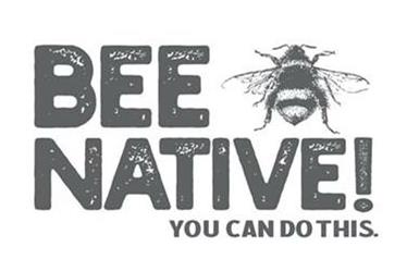 BEE NATIVE! YOU CAN DO THIS.