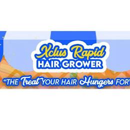 XCLUS RAPID HAIR GROWER "THE TREAT YOUR HAIR HUNGERS FOR"