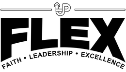 UP FLEX FAITH · LEADERSHIP · EXCELLENCE
